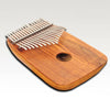 HEARTLAND MULBERRY ROUND BACK THUMB PIANO, AFRICAN KALIMBA, MBIRA WITH ROSEWOOD TOP