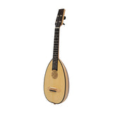 HEARTLAND BAROQUE UKULELE, 4 STRING CONCERT VARIEGATED WALNUT AND LACEWOOD