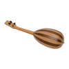 HEARTLAND BAROQUE UKULELE, 4 STRING CONCERT VARIEGATED WALNUT AND LACEWOOD