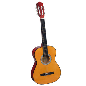 HEARTLAND 4/4 STUDENT BEGINNERS NYLON CLASSICAL GUITAR BURNT ORANGE