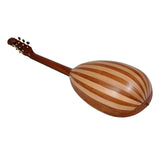 LUTE GUITAR, 6 STRING VARIEGATED LACEWOOD ROSEWOOD