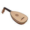 LUTE UKULELE, 6 STRINGS TENOR VARIEGATED LACEWOOD WALNUT