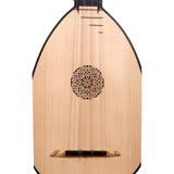 LUTE UKULELE, 6 STRINGS TENOR VARIEGATED ROSEWOOD LACEWOOD