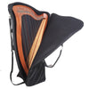 MCHUGH HARP 34 STRING IN MAHOGANY WOOD ROUND BACK