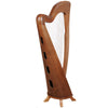 MCHUGH HARP 38 STRING IN WALNUT WOOD ROUND BACK