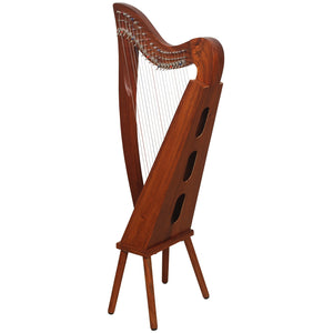 MCHUGH HARP 20 NYLON STRING IN ROSEWOOD FLATBACK
