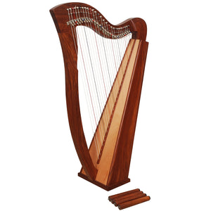MCHUGH HARP 27 NYLON GUT STRING IN ROSEWOOD FLATBACK