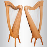 28 STRING CLADDAGH HARP BEECHWOOD