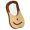 MUZIKOR LYRE HARP 10 STRINGS ROSEWOOD