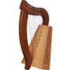 MUZIKOR O'CAROLAN HARP,8 STRINGS WALNUT KNOTWORK