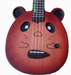 PANDA WOOD ELECTRIC UKULELE WITH BAG
