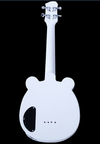 PANDA WHITE ELECTRIC UKULELE WITH BAG