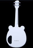 PANDA WHITE ELECTRIC UKULELE WITH BAG