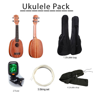 SOPRANO UKULELE MAHOGANY BEGINNER PACK