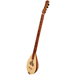 HEARTLAND WILDWOOD DULCIMER BANJO, 4 STRING VARIEGATED ROSEWOOD LACEWOOD