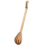 HEARTLAND WILDWOOD DULCIMER BANJO, 4 STRING VARIEGATED WALNUT LACEWOOD