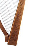 22 STRING TRINITY HARP WALNUT