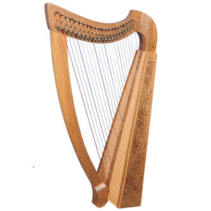 22 STRING TRINITY HARP WALNUT