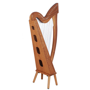 27 STRING TRINITY HARP WALNUT