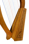HEARTLAND O'CAROLAN HARP 12 STRINGS WALNUT