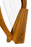 HEARTLAND O'CAROLAN HARP 12 STRINGS WALNUT
