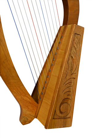 HEARTLAND O'CAROLAN HARP 12 STRINGS WALNUT