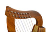 MUZIKOR O'CAROLAN HARP,8 STRINGS ROSEWOOD KNOTWORK