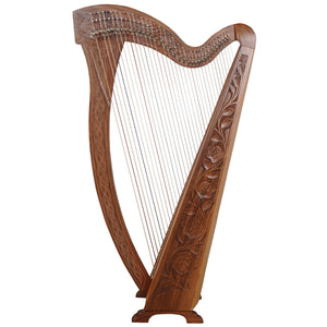 36 STRING BORU HARP WALNUT