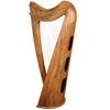 19 STRING CLADDAGH HARP WALNUT