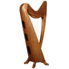 24 STRING CLADDAGH HARP WALNUT