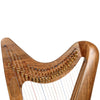 24 STRING CLADDAGH HARP WALNUT