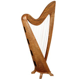 34 STRING CLADDAGH HARP WALNUT