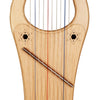 MINI KINNOR HARP, 10 STRINGS LACEWOOD
