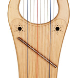 MINI KINNOR HARP, 10 STRINGS LACEWOOD