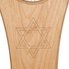 MINI KINNOR HARP, 10 STRINGS LACEWOOD