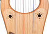 MUZIKOR MINI KINNOR HARP, 10 STRINGS RED CEADER