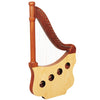 LUTE HARP, 22 STRINGS ROSEWOOD