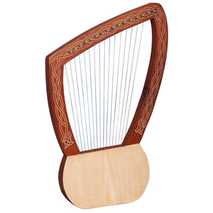 MUZIKOR LYRE HARP 16 STRINGS ROSEWOOD