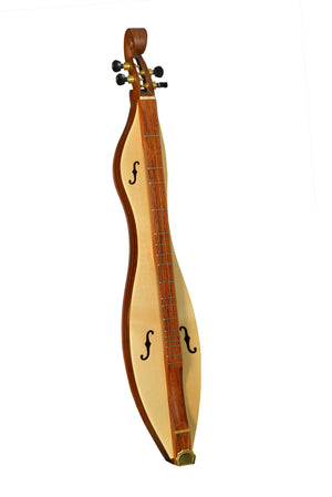 4 STRING CUTAWAY MOUNTAIN DULCIMER F-HOLE ROSEWOOD