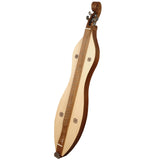 4 STRING MOUNTAIN DULCIMER KNOTWORK SCROLL WALNUT WITH NICKEL FINISH HARDWARE