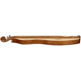 4 STRING MOUNTAIN DULCIMER F-HOLE WALNUT WITH NICKEL FINISH HARDWARE