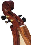 4 STRING MOUNTAIN DULCIMER F-HOLE ROSEWOOD WITH PURFLING
