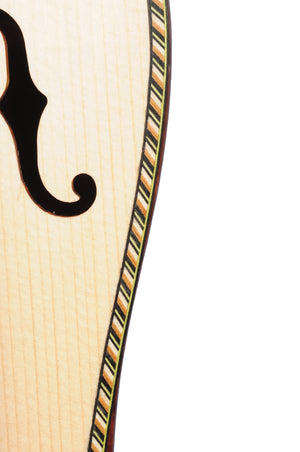 4 STRING MOUNTAIN DULCIMER F-HOLE ROSEWOOD WITH PURFLING