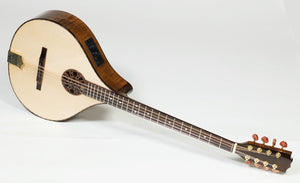 TRADITIONAL ELECTRO ACOUSTIC IRISH CONCERT BOUZOUKI , 8 STRINGS ,MAPLE BODY WITH SPRUCE TOP