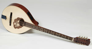 TRADITIONAL IRISH BOUZOUKI WITH EQ, 8 STRINGS MAPLE BODY WITH SPRUCE TOP