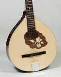 TRADITIONAL IRISH BOUZOUKI WITH EQ, 8 STRINGS MAPLE BODY WITH SPRUCE TOP