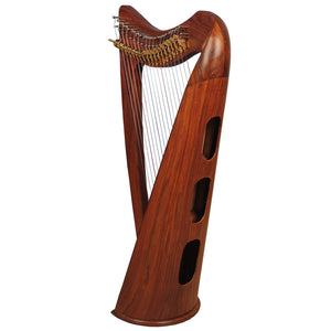19 STRING CLADDAGH HARP ROSEWOOD