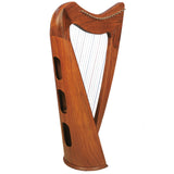 19 STRING CLADDAGH HARP ROSEWOOD