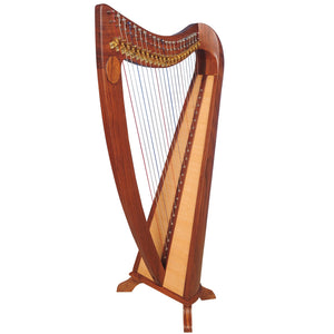 22 STRING CLADDAGH HARP ROSEWOOD
