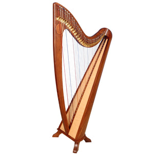 34 STRING CLADDAGH HARP ROSEWOOD